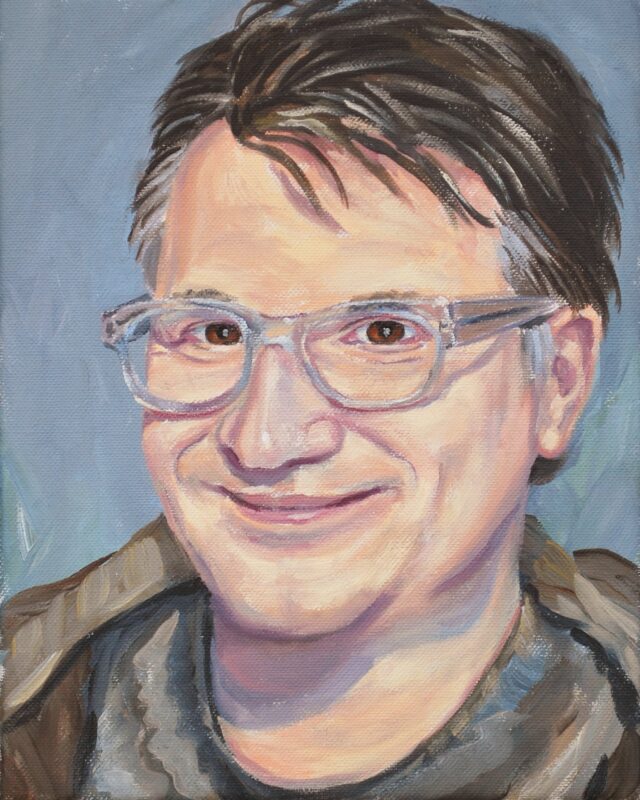 Ölportrait von Dominik