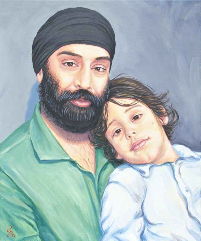 Vicky Jay Familienölbild